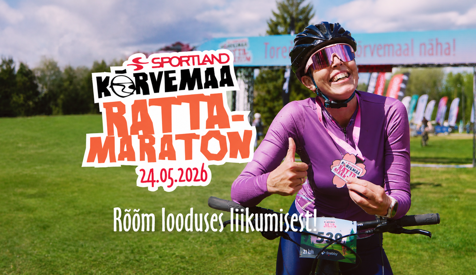 Sportland Kõrvemaa Rattamaratoni soodushind kehtib kuni 15. maini